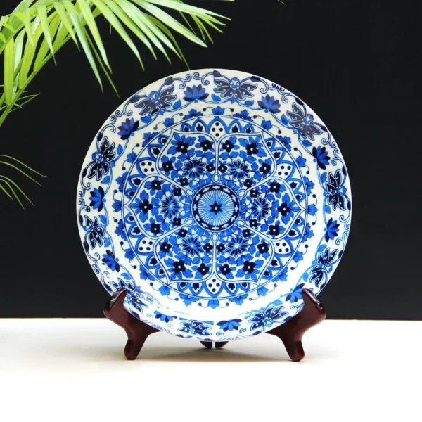 Blue & White Wall Plate